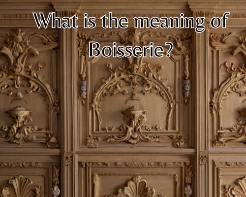 boiserie work