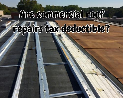 a commercial roofing for repair