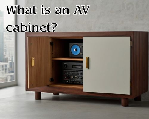 an AV cabinet