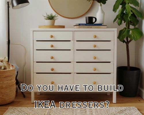 an IKEA dresser