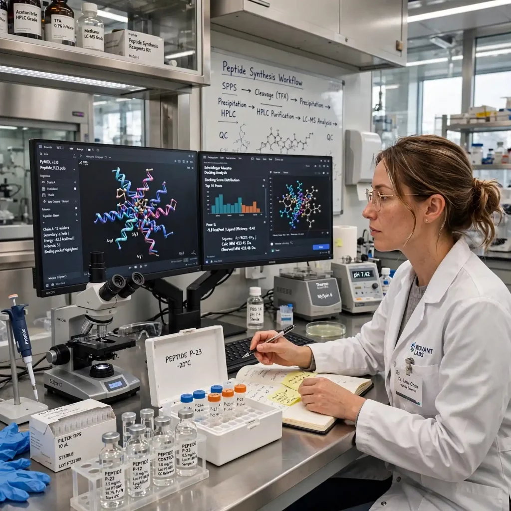 Tesamorelin Peptide Biology Research
