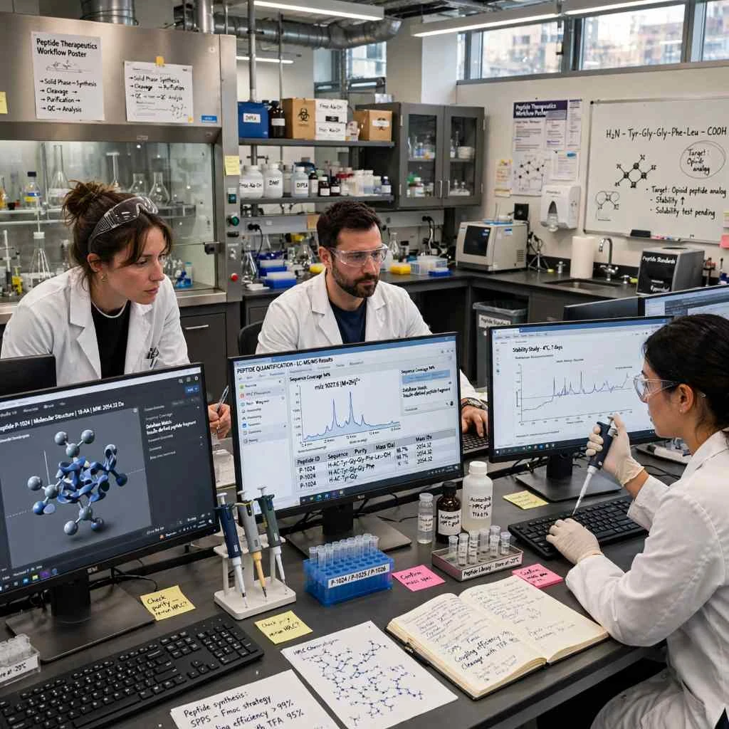Peptide Quantification Data Review