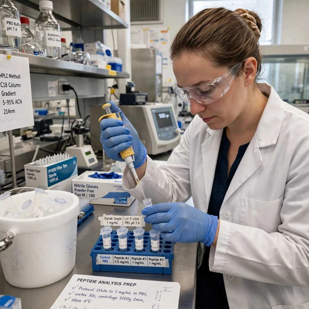 Peptide Analysis Prep Laboratory
